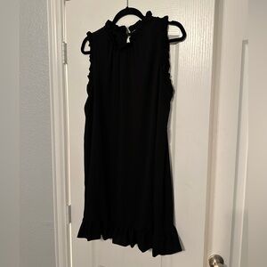 Impeccable pig black dress size large